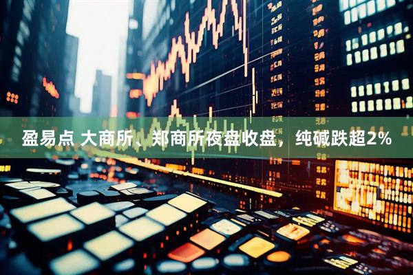 盈易点 大商所、郑商所夜盘收盘，纯碱跌超2%