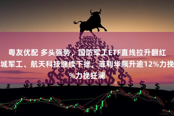 粤友优配 多头强势，国防军工ETF直线拉升翻红！长城军工、航天科技继续下挫，菲利华飙升逾12%力挽狂澜